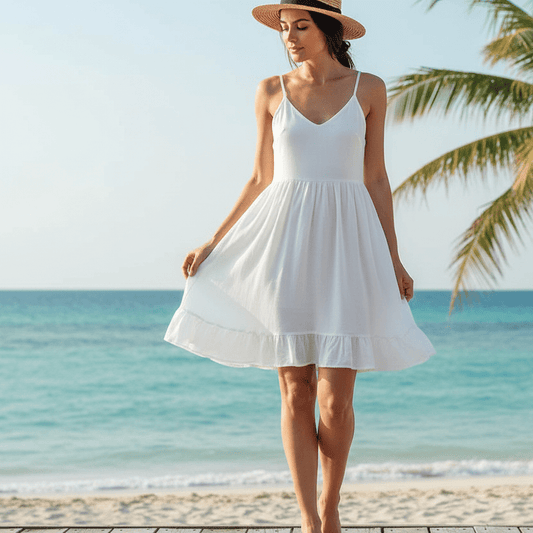 Image of 100% cotton washed fabric | Washed - white 85 g/m² – available at Šarlotes audumi