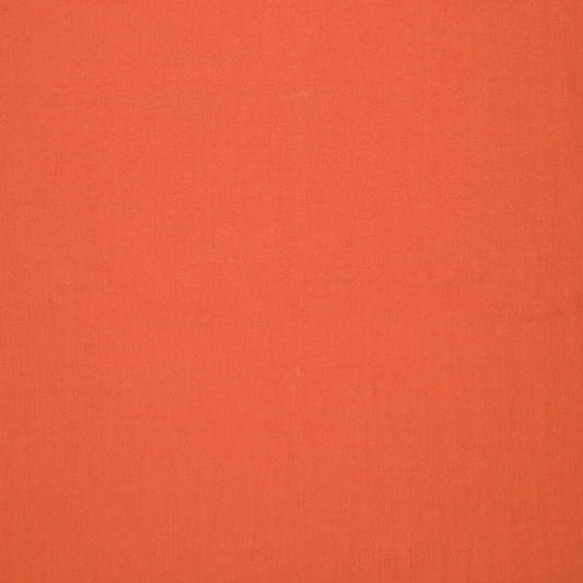 Image of 100% washed cotton fabric | Washed - orange 85 g/m² – available at Šarlotes audumi