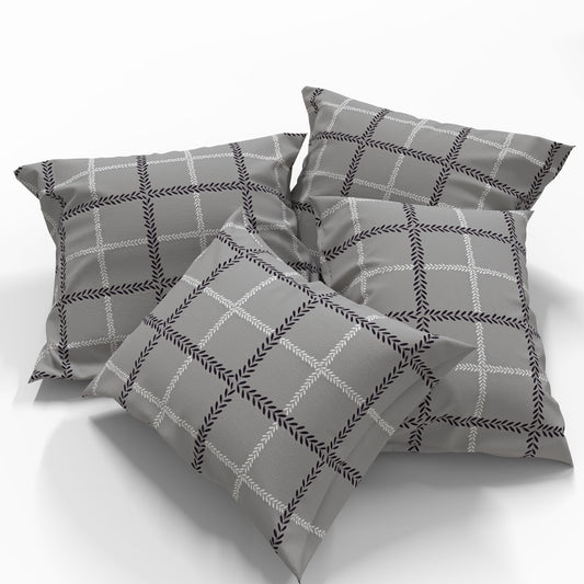 Image avec tissu 100 % coton à carreaux modernes 220 cm 146 g/m² – disponible chez Šarlotes audumi