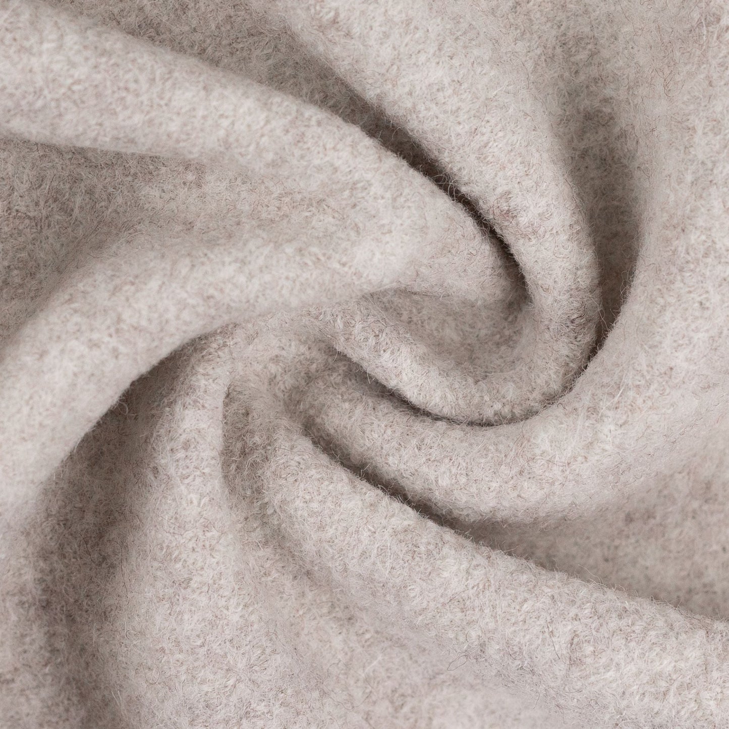 100 % tissu en laine - beige chiné 385 g/m²