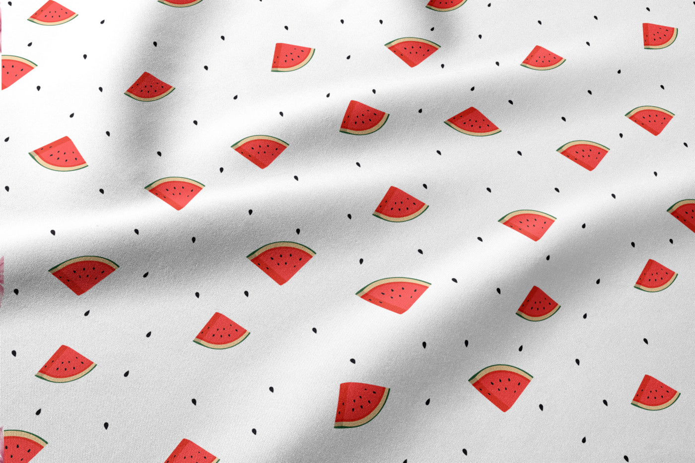 100% Baumwollstoff - Wassermelonen