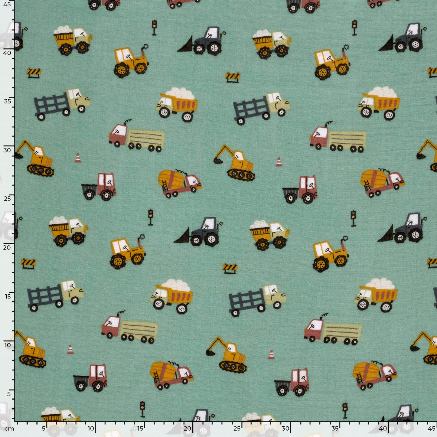 Machines en mousseline et tracteurs