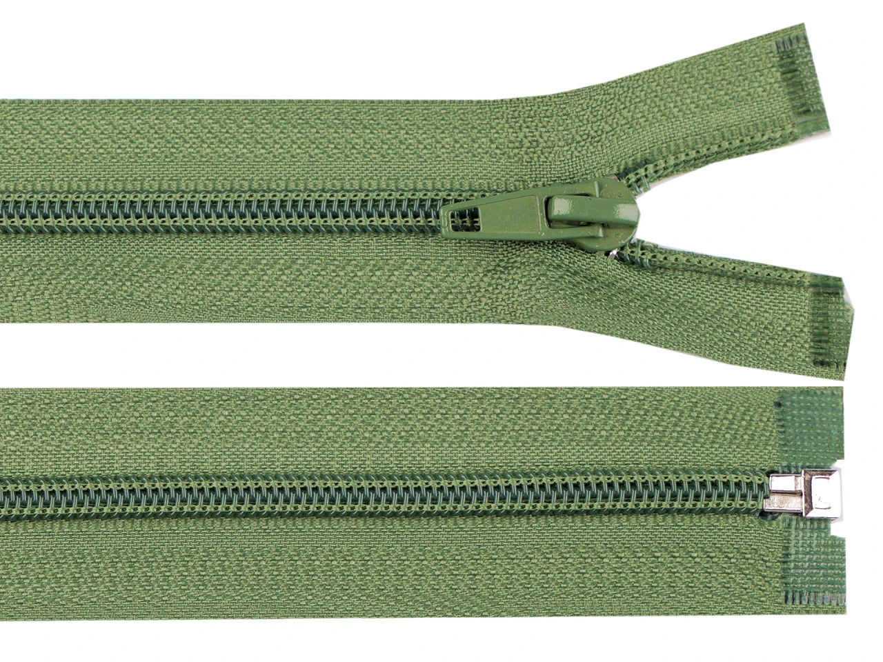 Reißverschluss zu öffnen – Khaki