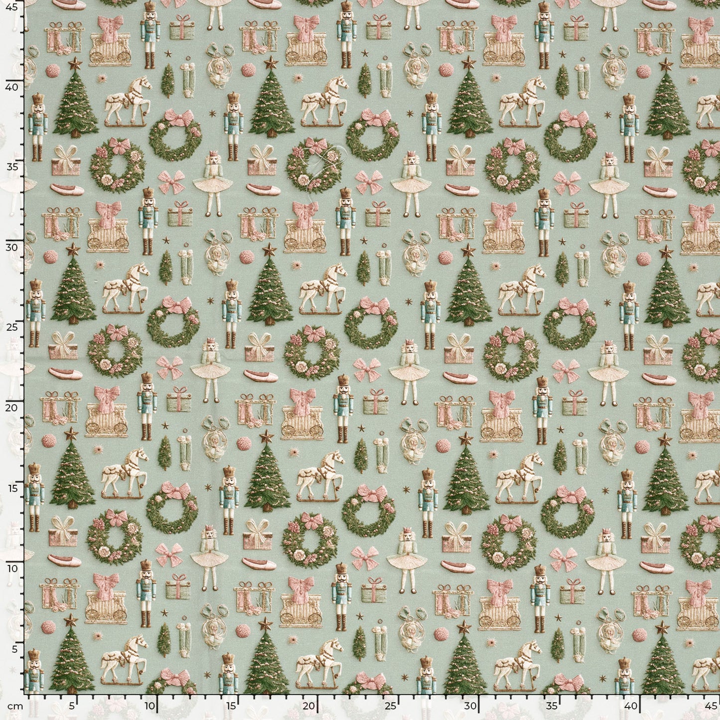 Tissu premium 100 % coton - magie de Noël