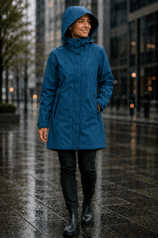 Tissu softshell imperméable, ton menthe