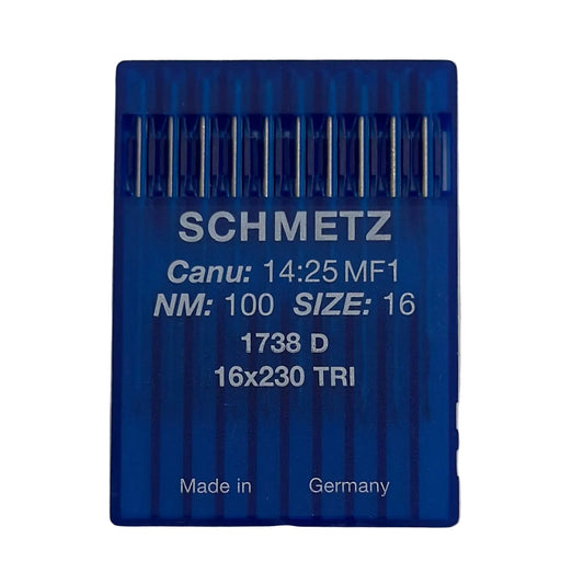 alt
Image with SCHMETZ DBx1 D industrial sewing machine needles for leather (10 pcs) – available at Charlotte's Fabrics