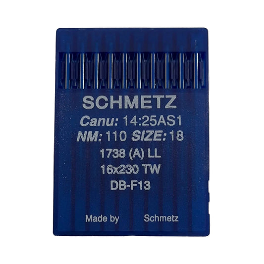 Image of SCHMETZ DBx1 LL industrial sewing machine needles - for leather (10 pcs.) – available at Šarlotes audumi