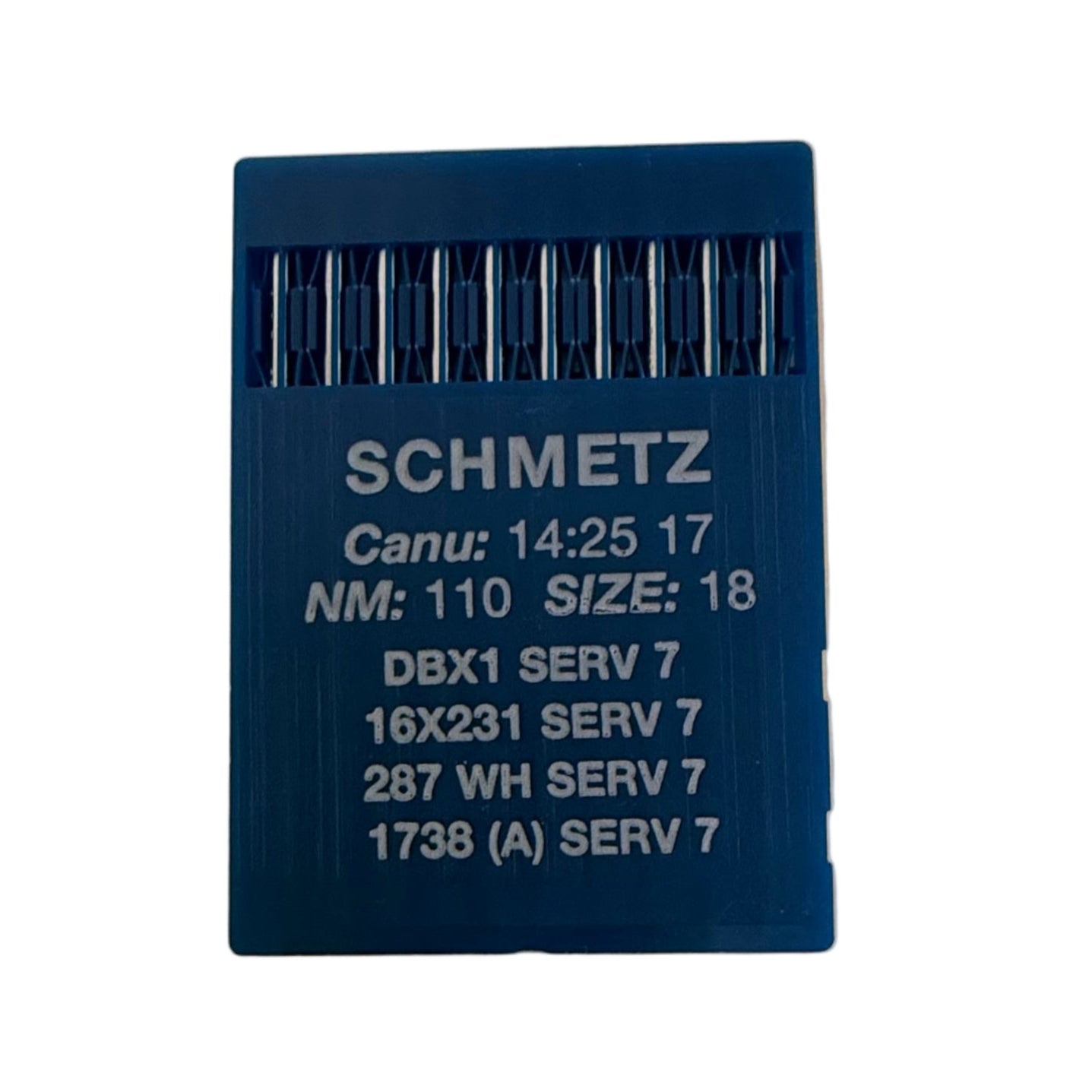 alt
Aiguilles pour machines à coudre industrielles SCHMETZ DBx1 SERV 7 – universelles (10 pcs.)