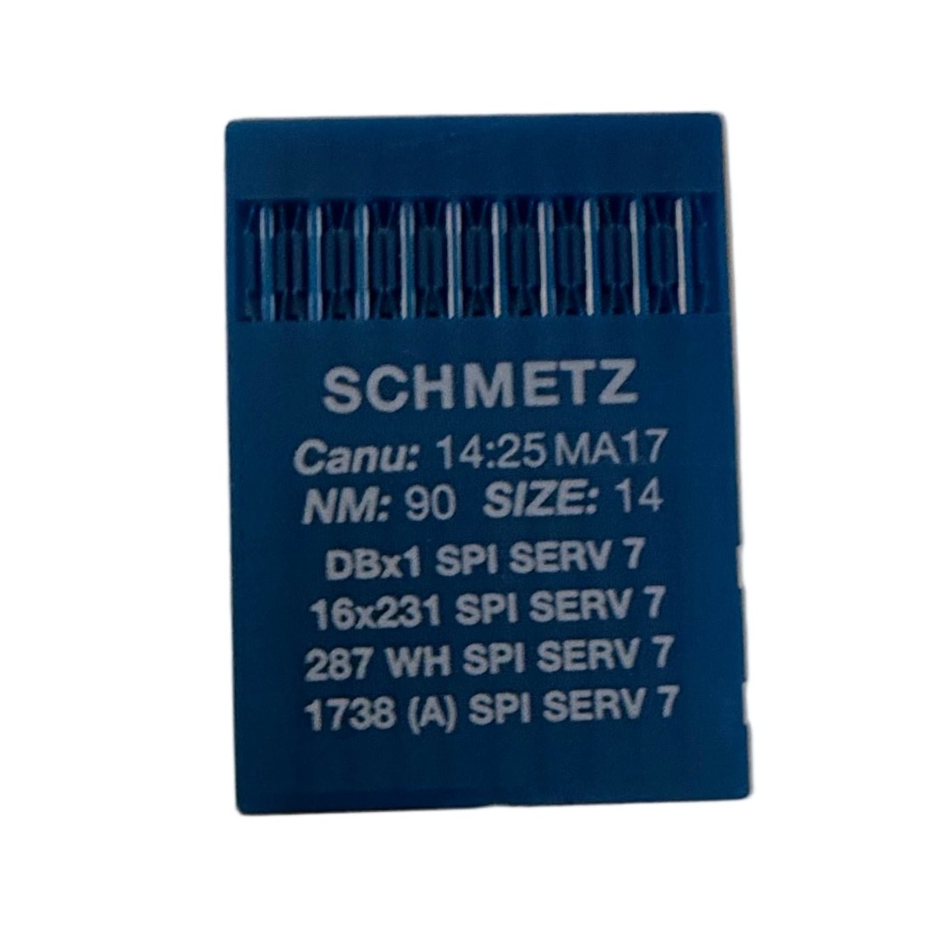 Aiguilles pour machines à coudre industrielles SCHMETZ DBx1 SPI SERV 7 – pour tissus épais et fins (10 pièces)