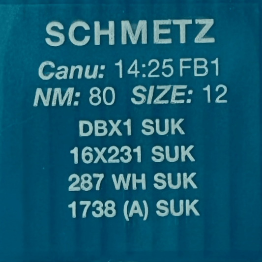 Needles for industrial sewing machines SCHMETZ DBx1 SUK – for knitwear and denim (10 pcs.)