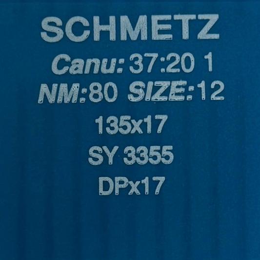 Image with SCHMETZ DPX17 industrial sewing machine needles - universal (10 pcs) – available at Charlotte's Fabrics