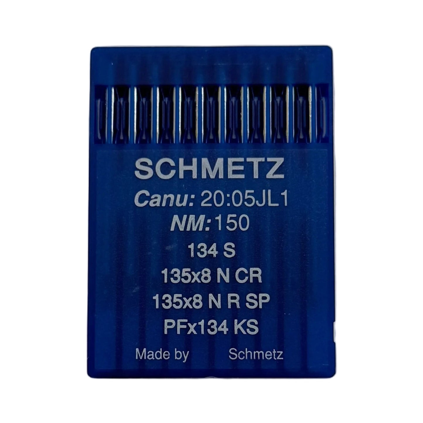 Image des aiguilles industrielles SCHMETZ DPx5 S pour cuir (10 pièces) – disponible chez Šarlotes audumi