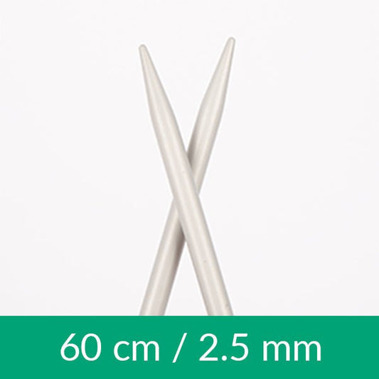 Image des aiguilles à tricoter circulaires DROPS 60 cm | taille 2,0 mm – 5,0 mm – disponibles en ligne chez Šarlotes audumi