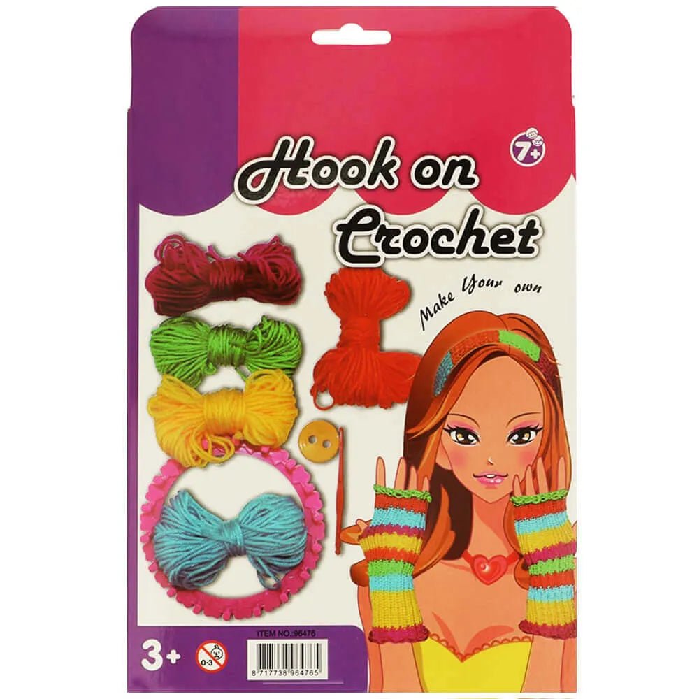 Kit de tricot pour enfants – chauffe-mains et bandeau