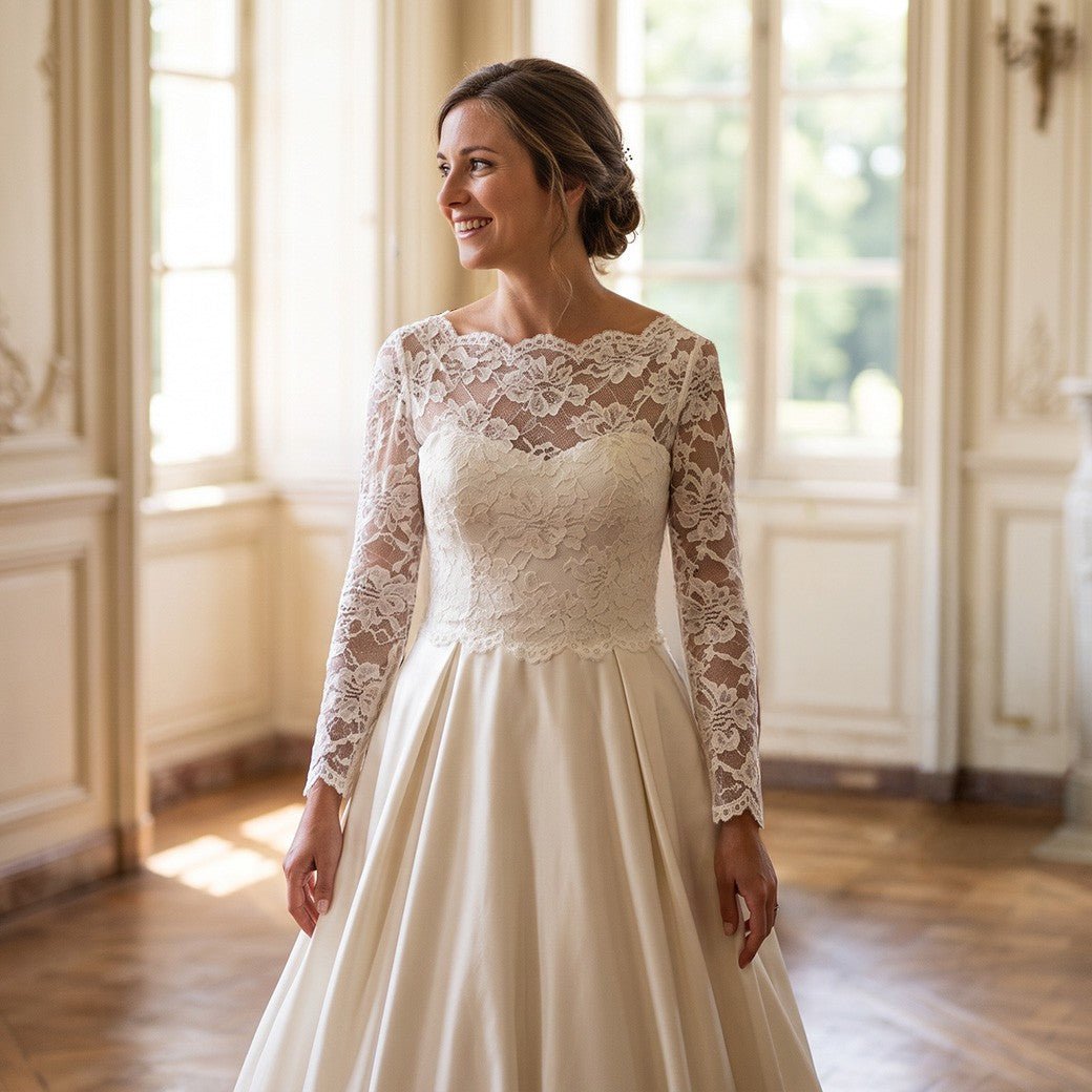 Tissu satiné épais Royal Heavy Satin – beige – disponible en ligne chez Tissus de Charlotte