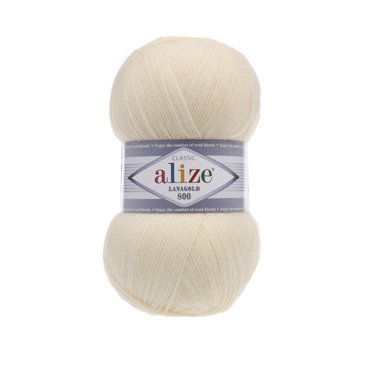 Dzija Alize LANAGOLD 800 - 730 m 100g