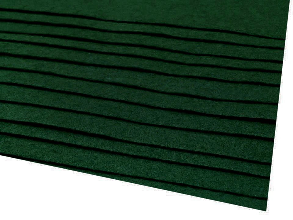 Feuille de feutre, 1 mm, 20x30cm - vert forêt
