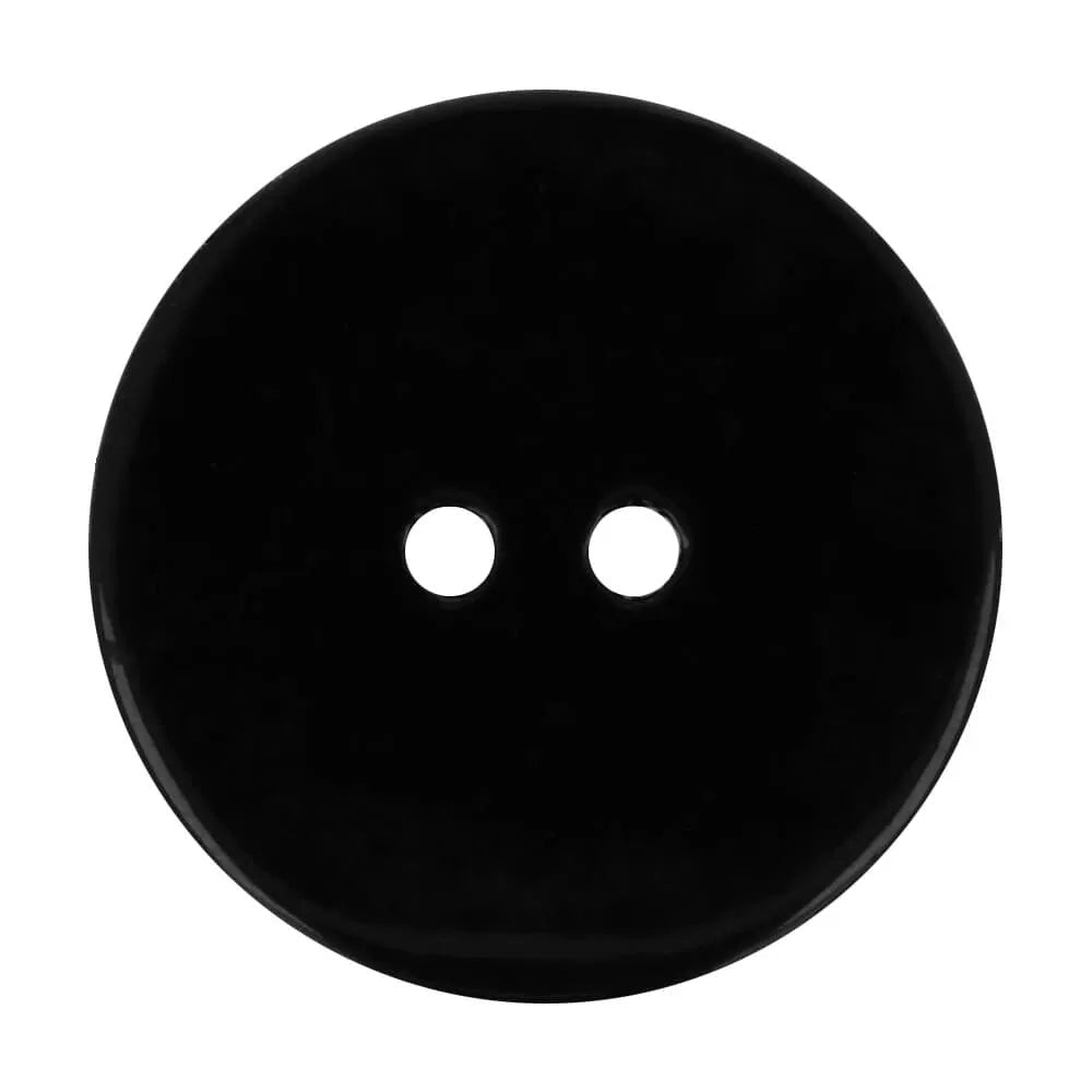 Image d’un bouton coquillage noir – disponible en ligne chez Šarlotes audumi