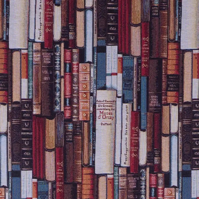 Image avec tapisserie - livres 350 g/m² – disponible chez Šarlotes audumi