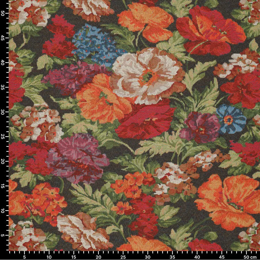 Image de tapisserie - coquelicots 300 g/m² – disponible chez Šarlotes audumi