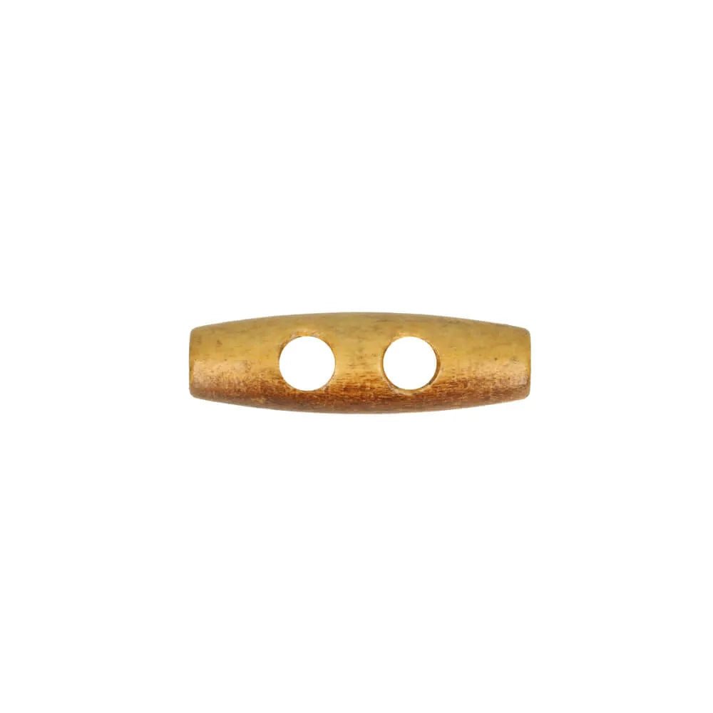 Bild mit Holzverschlussknopf (Toggle), braun, 50 mm – erhältlich bei Šarlotes audumi