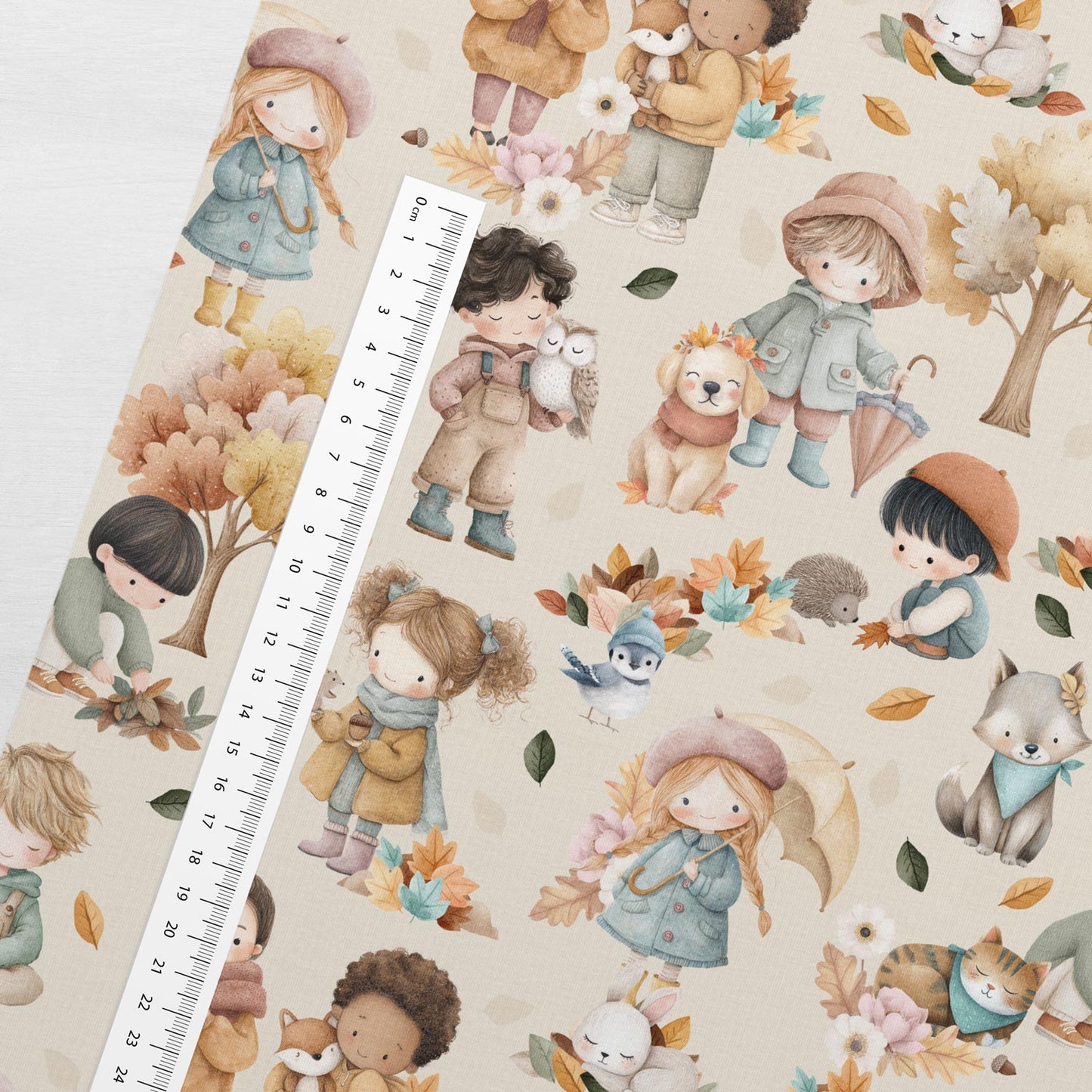 Jersey en coton à bouclettes - enfants en automne 250 g/m²