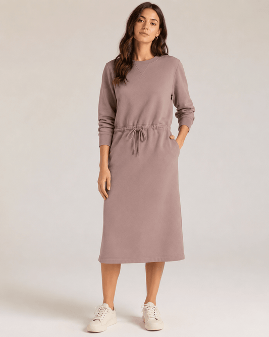 Image de jersey bouclette en coton rose pastel – disponible en ligne chez Šarlotes audumi