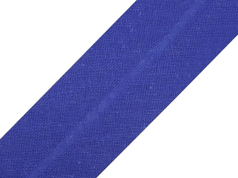 Cotton bias tape 30 mm-cornflower blue