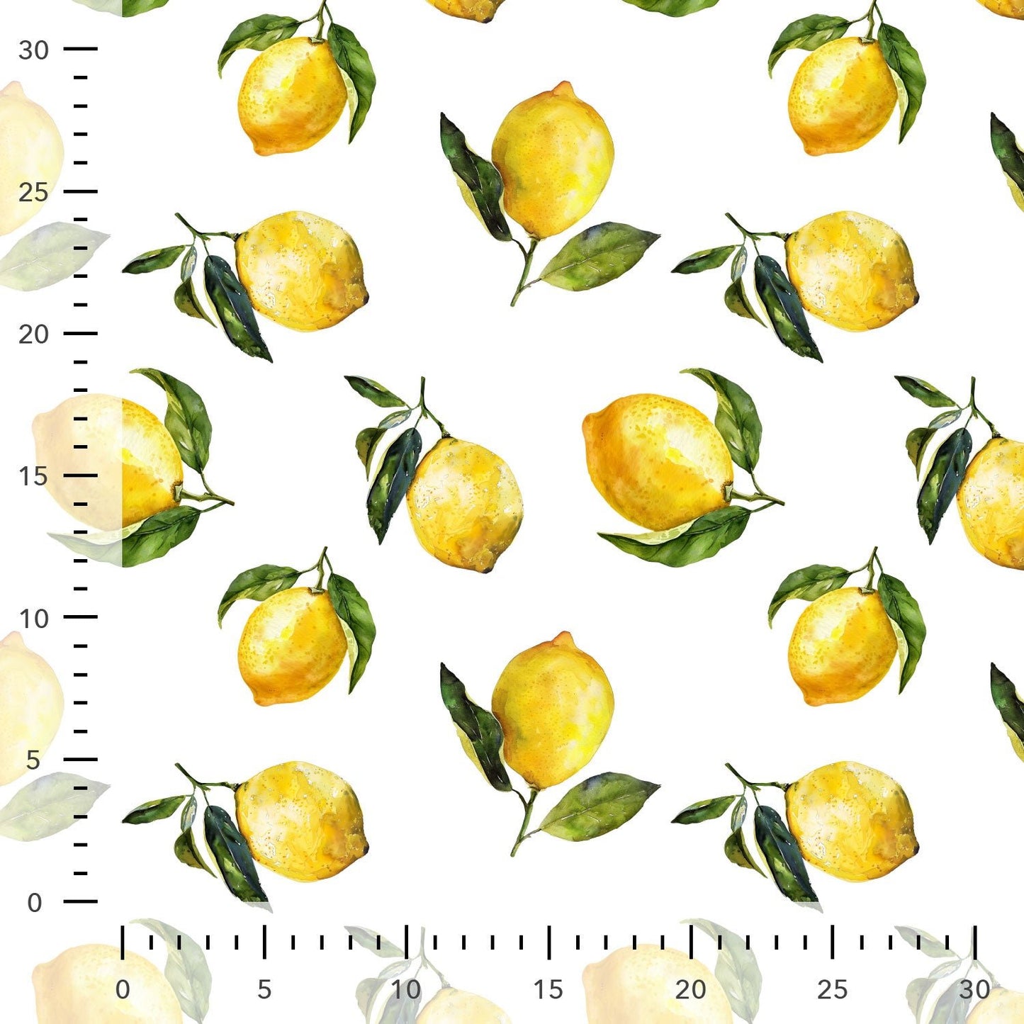Image avec tricot de coton aux citrons 220 g/m² – disponible chez Šarlotes audumi
