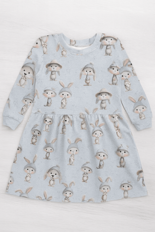 Cotton knit fabric - mice 200 g/m²