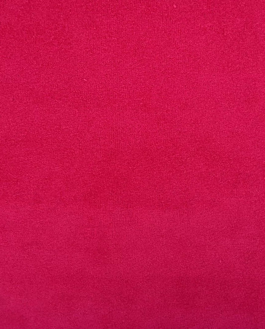 Velours de coton - fuchsia 250 g/m²