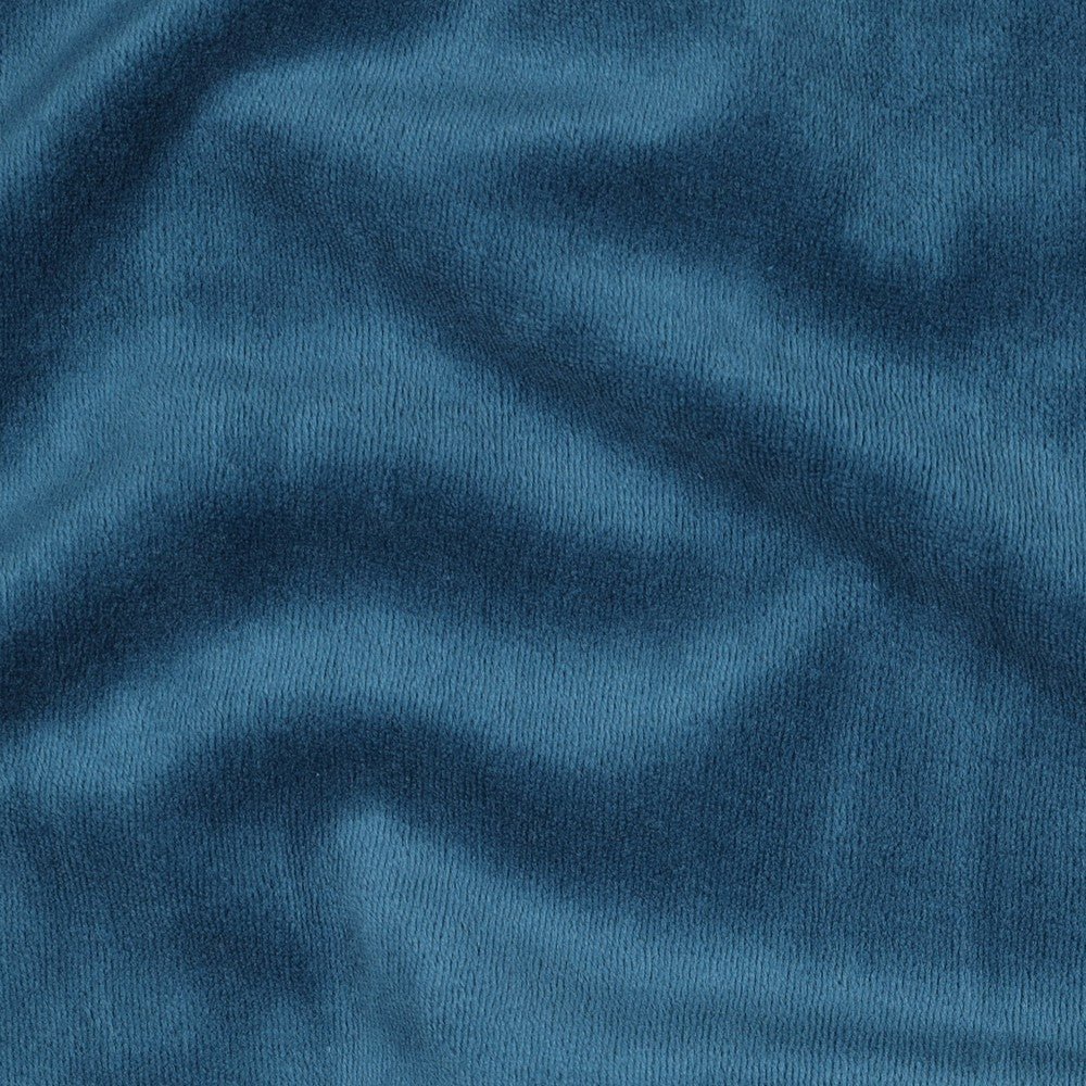 Image de velours de coton - pétrole 250 g/m² – disponible chez Šarlotes audumi