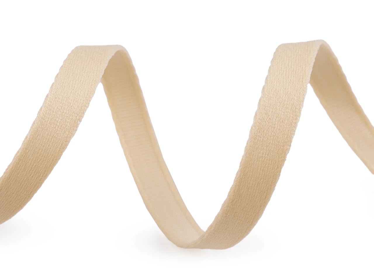 Ruban canal/tunnel pour baleines de soutien-gorge et de corset, 11 mm - couleur chair