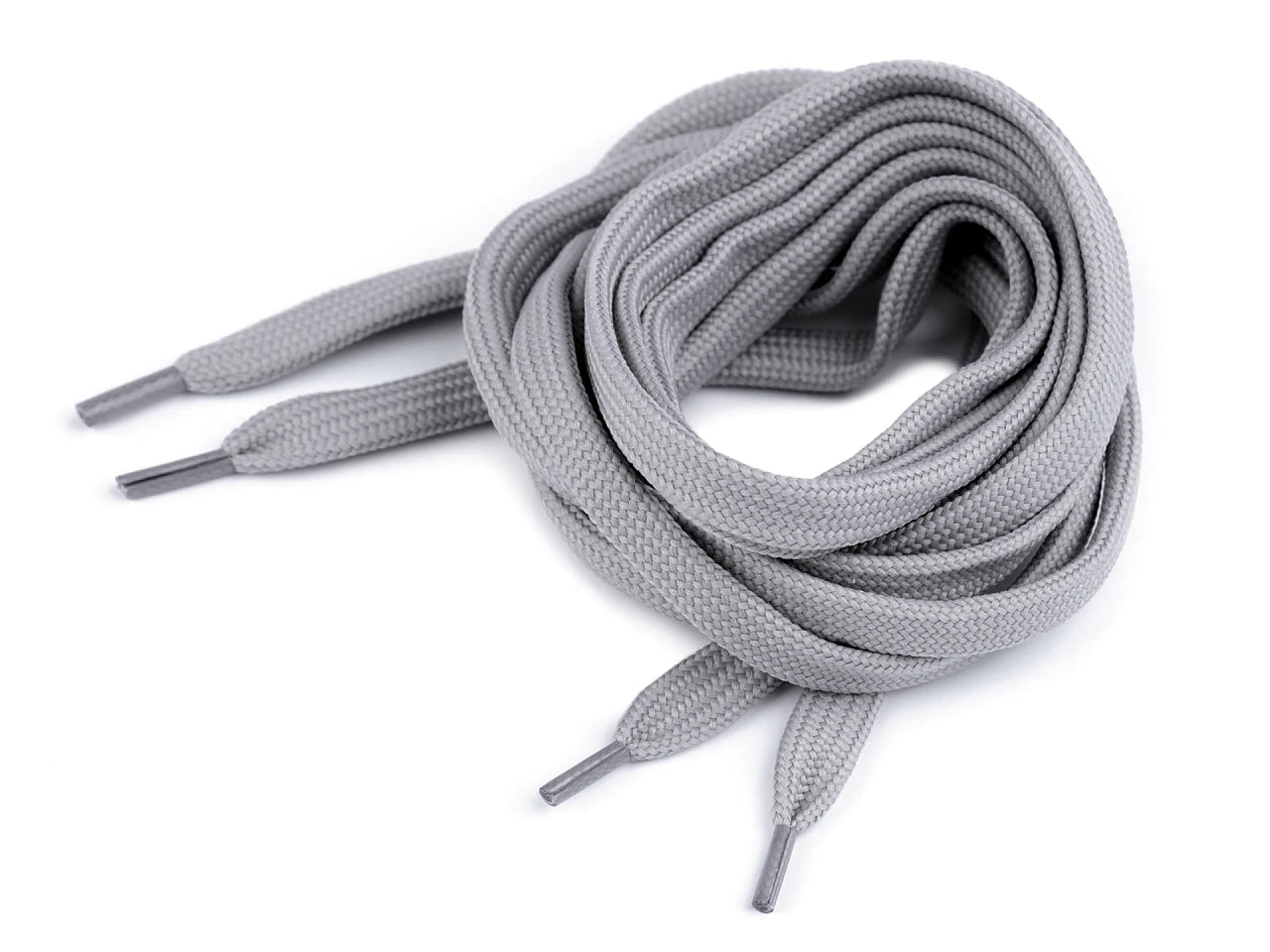 Lacets de chaussures| cordons de sweat, longueur 130 cm - gris clair