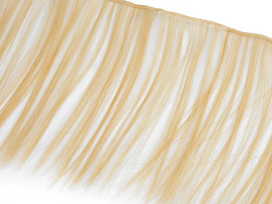 Cheveux de poupée 20 cm - blonds naturels