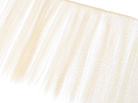 Cheveux de poupée 20 cm - blond platine
