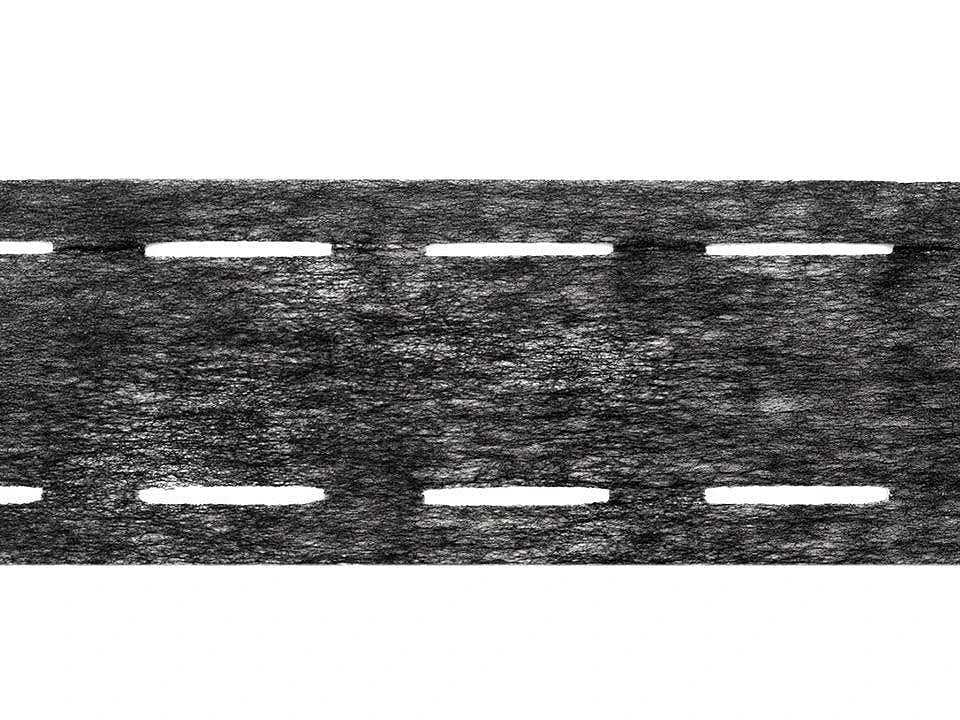 Ruban thermocollant, intissé| 55 mm|blanc ou noir