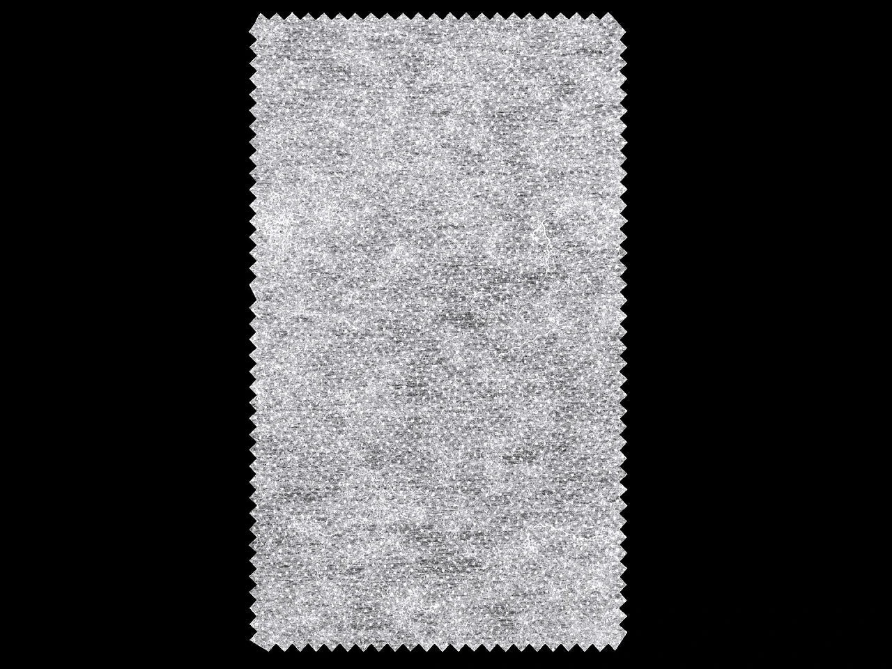 Adhesive interfacing, nonwoven - 20+15 g/m², width 100 cm - white