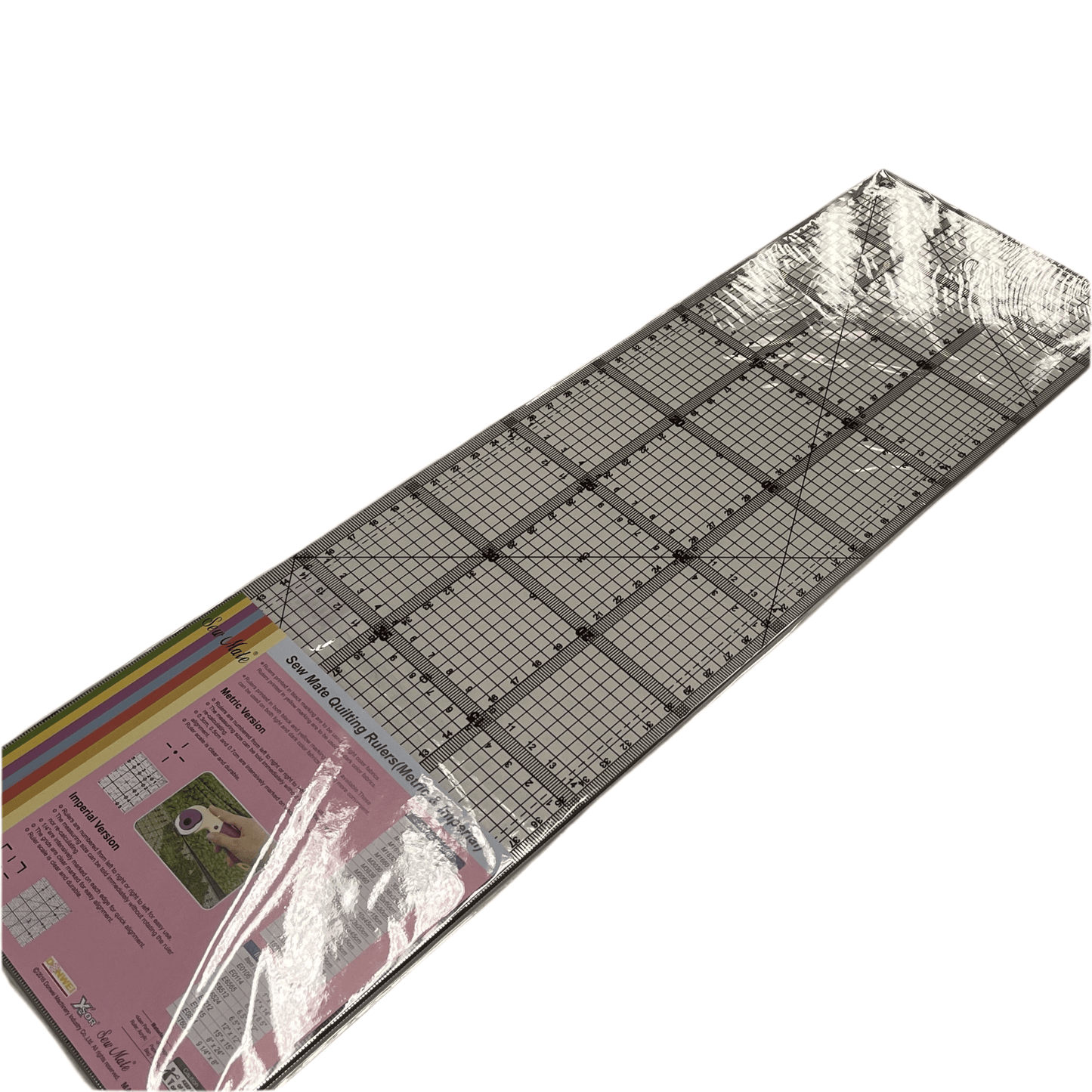 Ruler with markings 150 x 500 mm