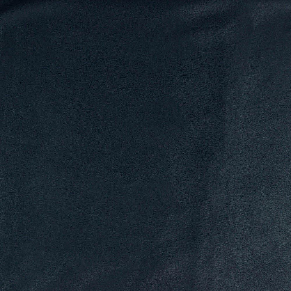 Cuir synthétique avec élasthanne - bleu foncé 260 g/m²