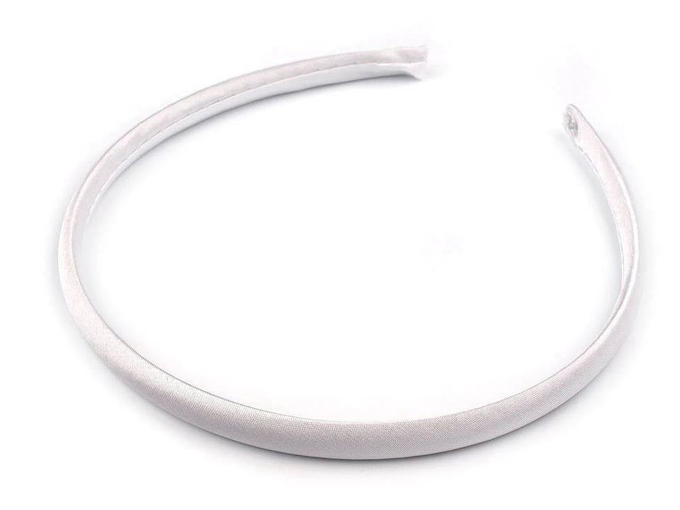 Image du bandeau pour cheveux à base satinée – disponible chez Šarlotes audumi