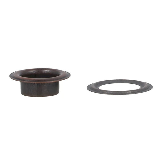 Metāla gredzeni, Luversi 10.5mm (15 gab.) Milward - antīki