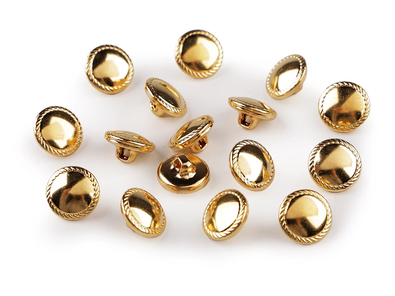 Metal shank buttons 12.7 mm | assorted colors