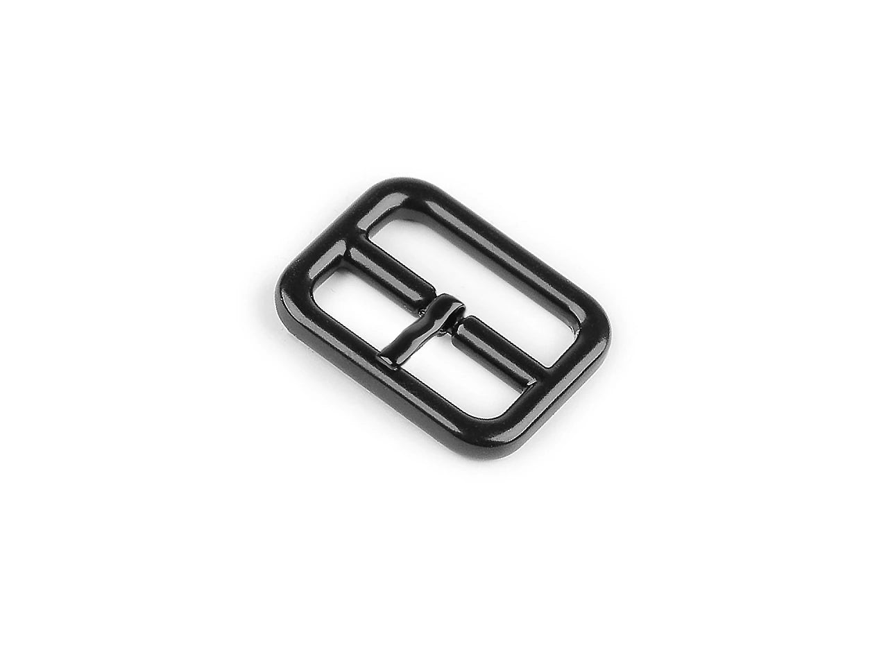 Boucle métallique 20 mm - noire (lot de 10 pièces)