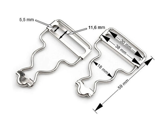 alt
Boucle-réglage en métal 30 mm argenté (lot de 4)
