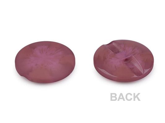 Image des boutons pour manteaux et vestes à effet velours | 21 mm, 25 mm, 30 mm | rouges – disponible chez Šarlotes audumi