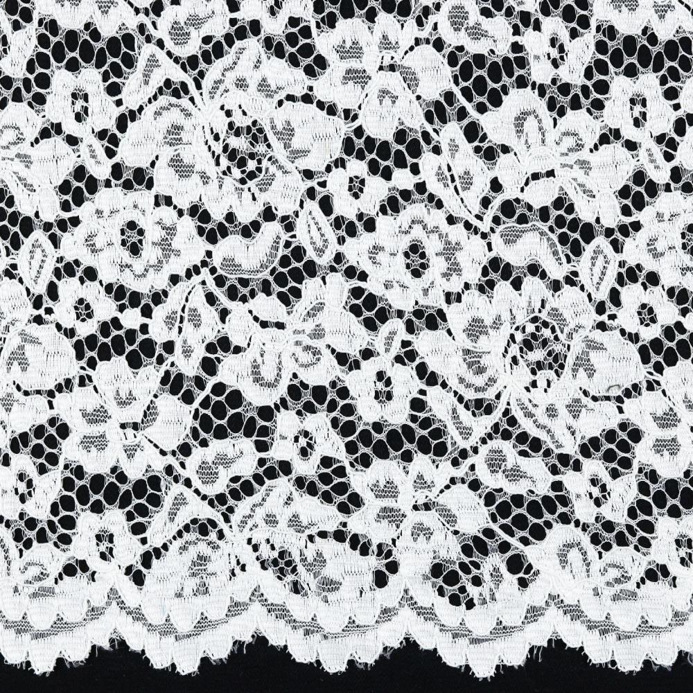 White lace fabric - 130 g/m²