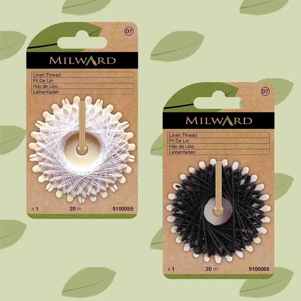 Milward fil de lin 20 m - noir
