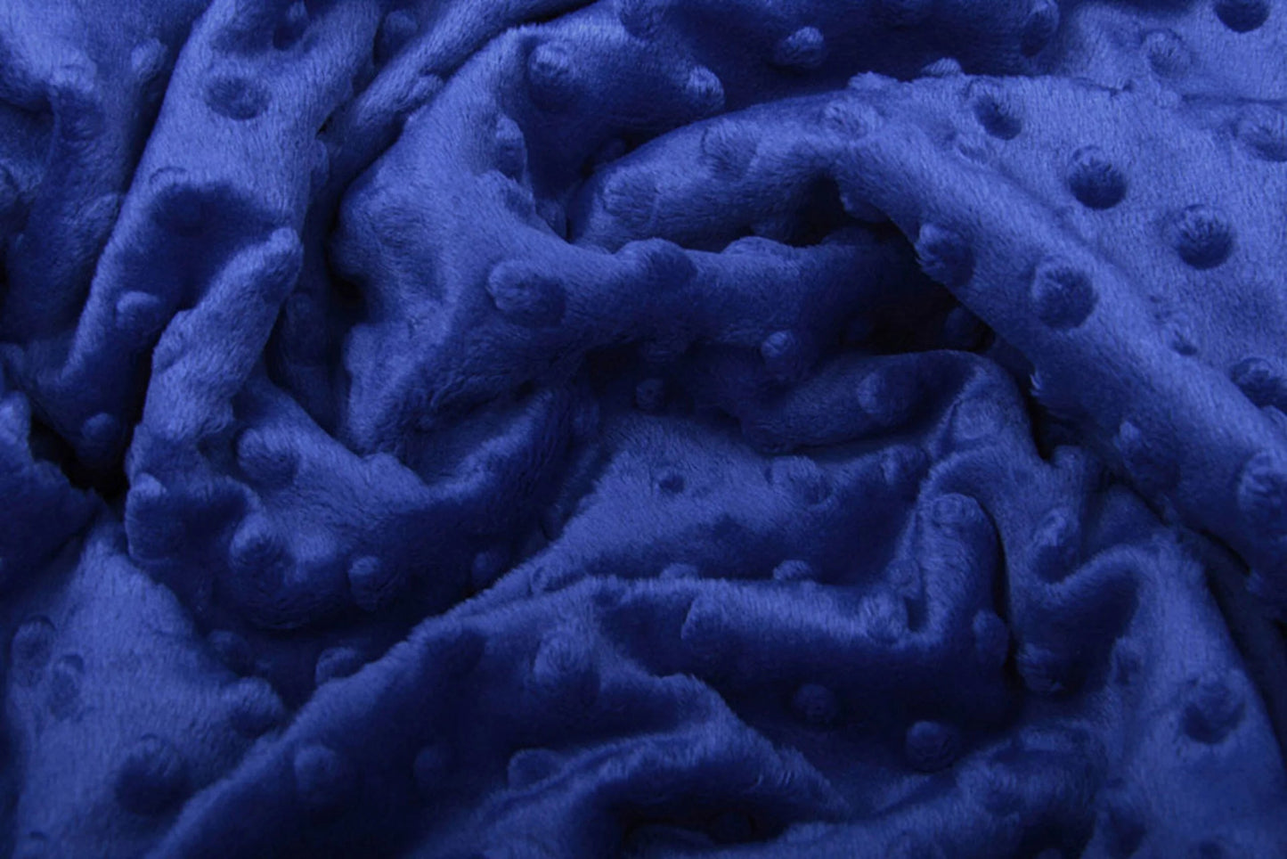 Minky fleece - royal blue 260 g/m²