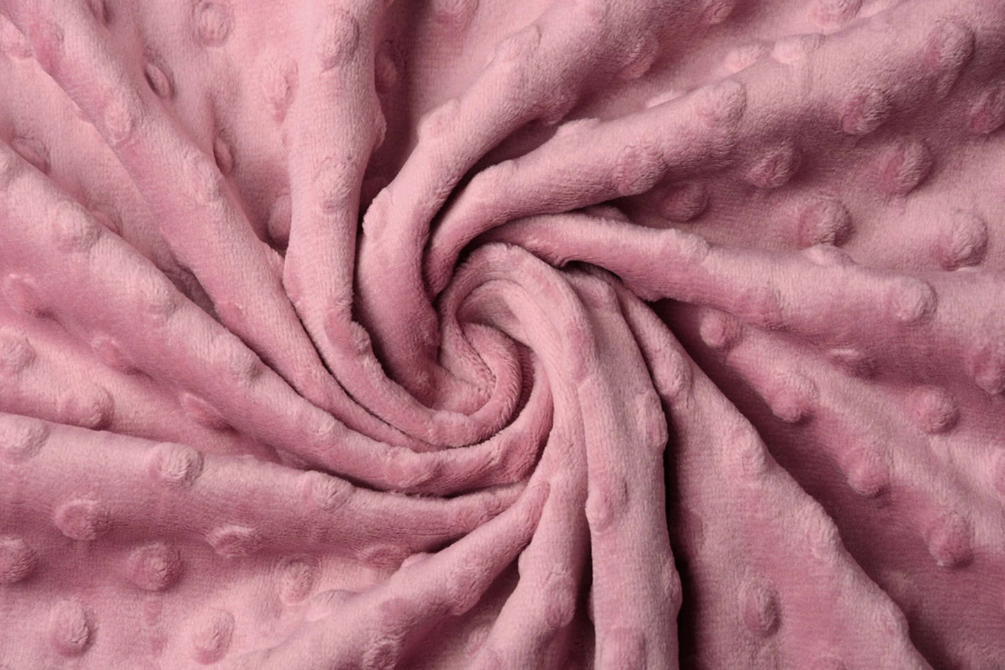 Minky fleece - old rose 260 g/m²